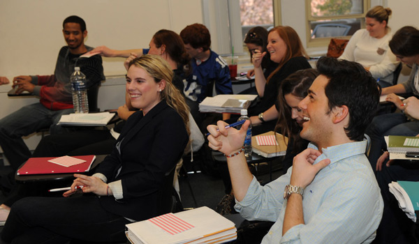 Students in classroom