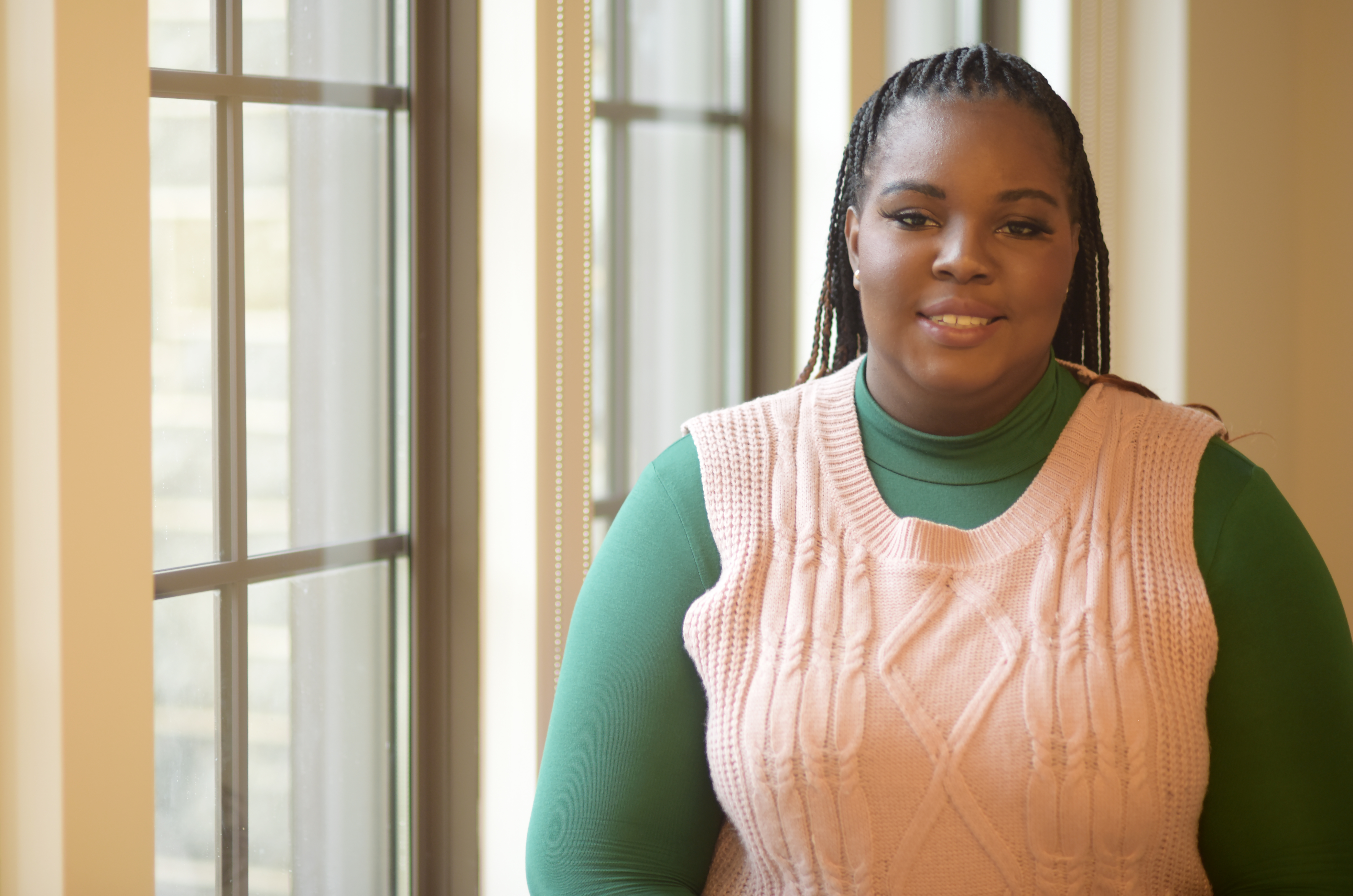 Junior Daneev Imbert is known across campus for her active leadership roles in over a half dozen organizations, clubs and departments. Despite her busy calendar, Imbert&#8217;s main focus is scheduling time to bring joy to others.