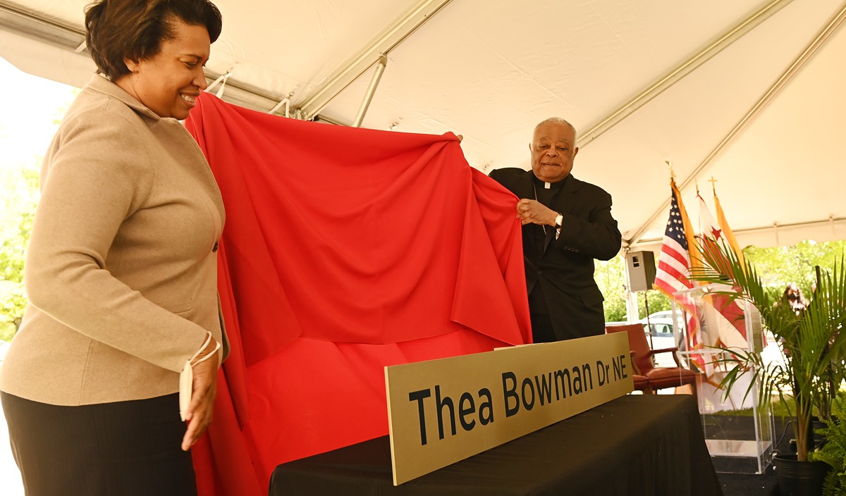 Thea bowman sign unveiling