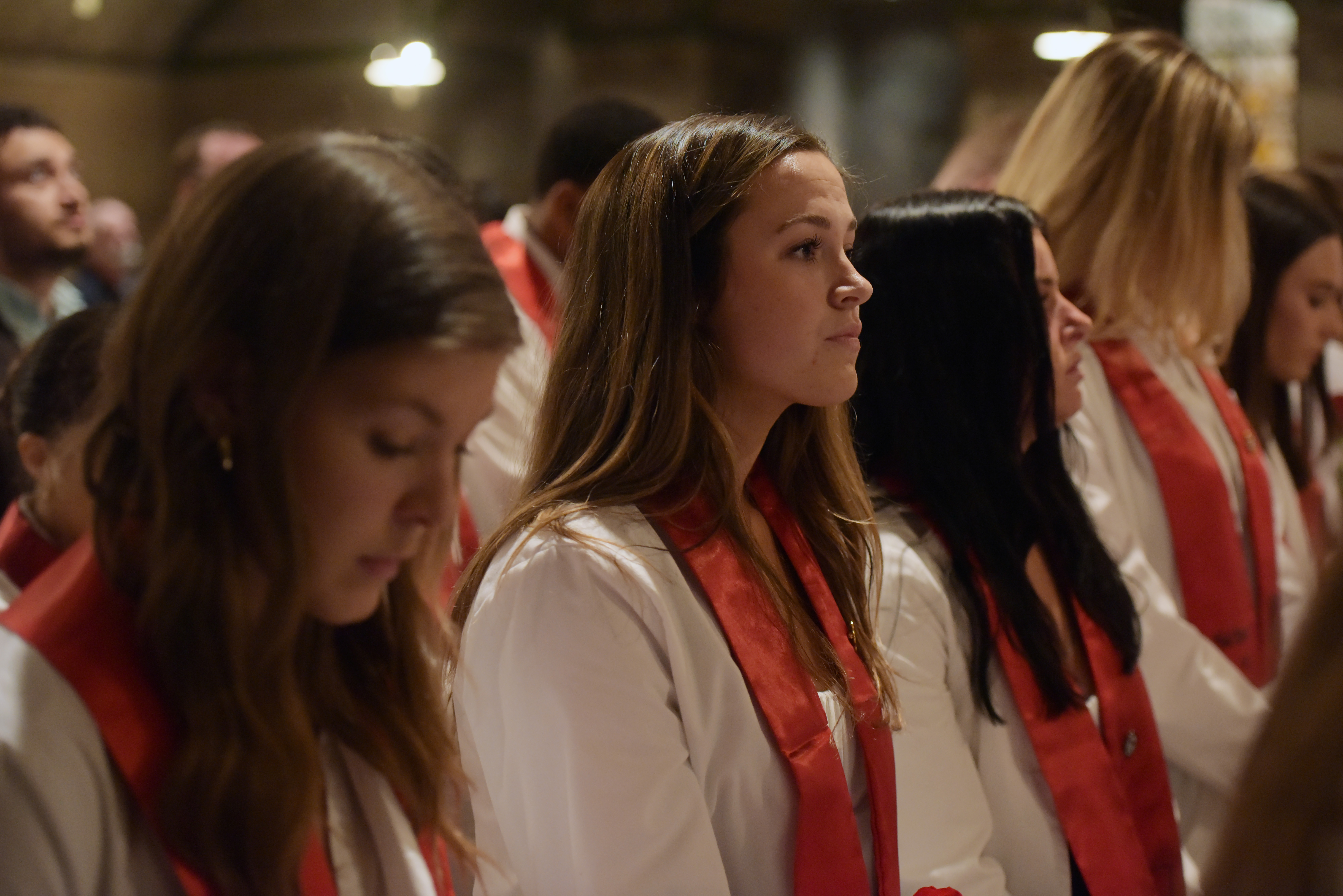 Marie Nolan, dean of the Conway School of Nursing, told 81 graduating nursing students at The Catholic University of America their greatest strength is seeing the &#8220;person of Jesus&#8221; in every patient at the nursing pinning ceremony May 11.&#160;