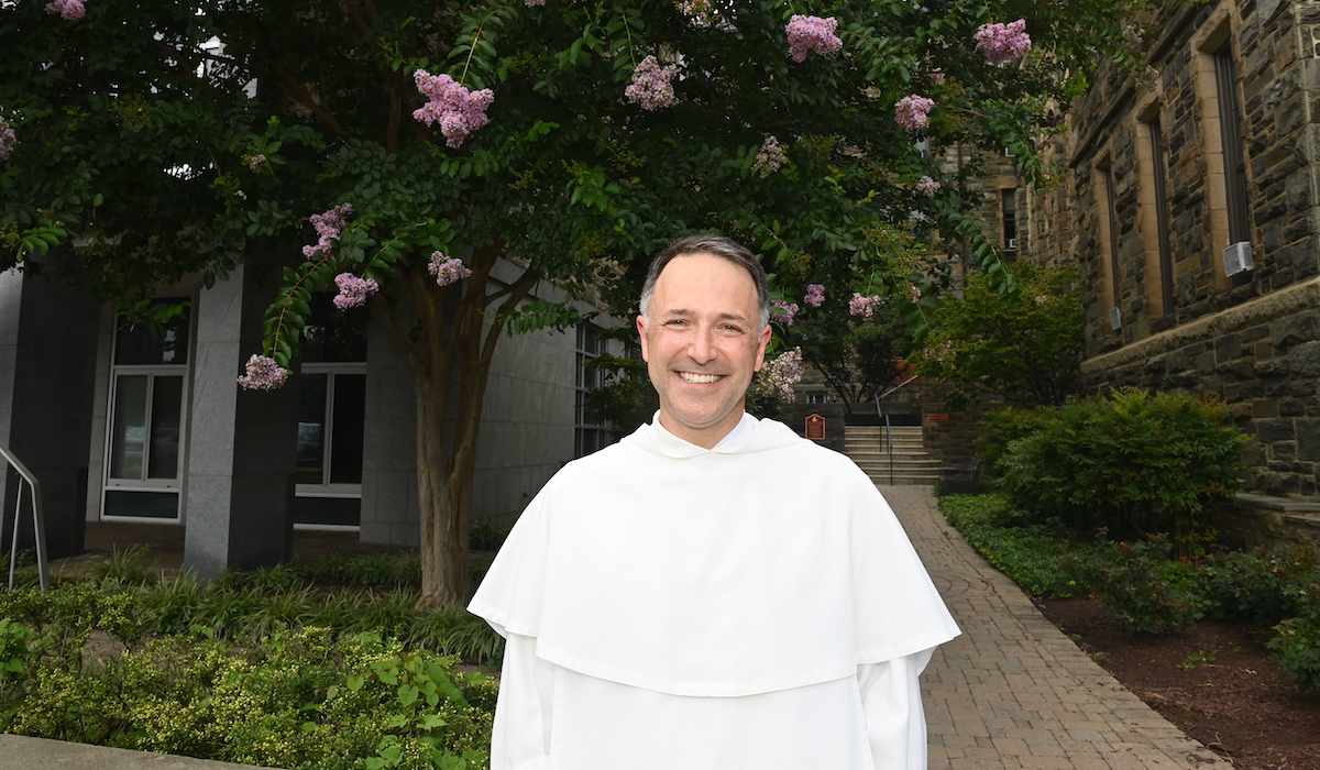 The Catholic University of America has appointed Father Aquinas Guilbeau, O.P., as its first Vice President of Ministry and Mission.