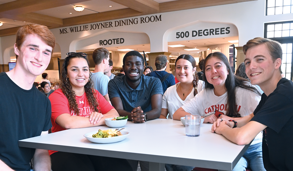 The new Garvey Hall Dining Commons is nearly 35,000 square feet.