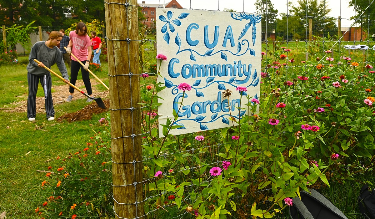 In anticipation of the new apostolic exhortation, here are some ways The Catholic University of America has put Pope Francis&#8217; words into action through a variety of efforts. &#160;