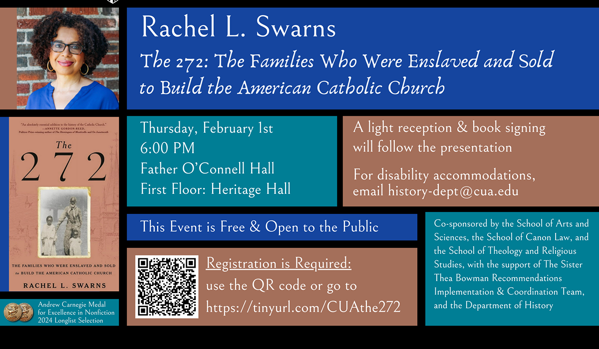 Prior to her upcoming talk on campus, Swarns answered questions about how her faith and book coincide with history. &#160;