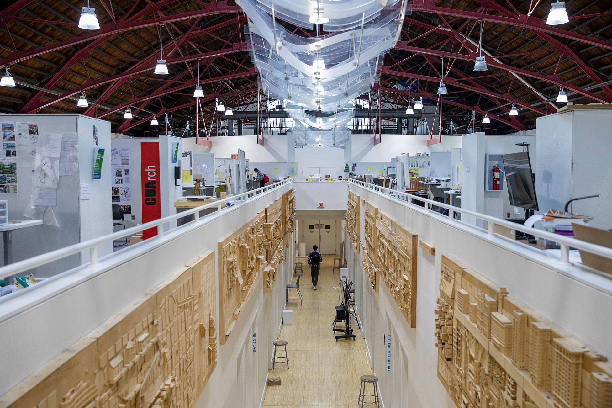 Central Interior view of the Architecture School