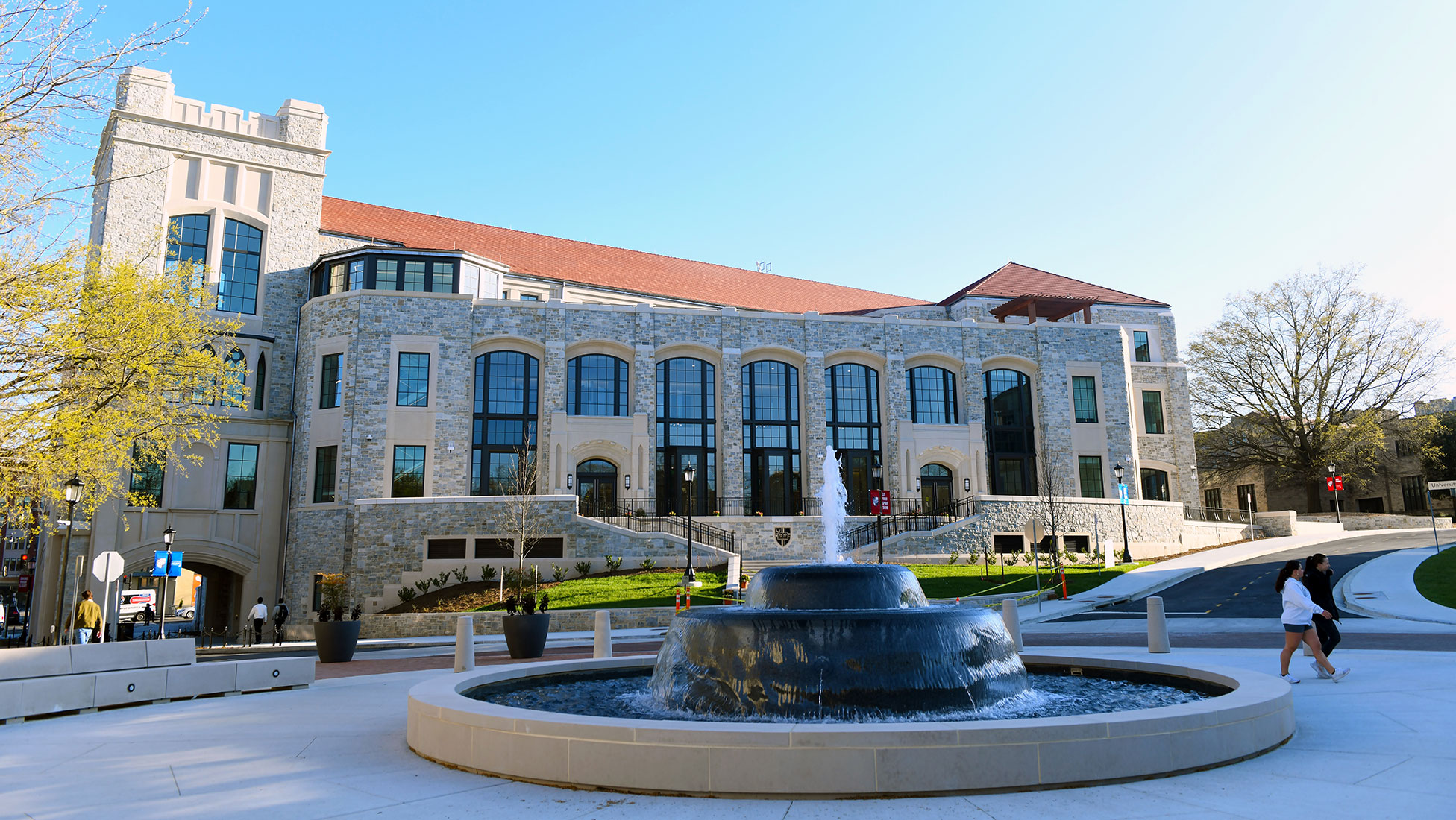 Exterior of the Conway School of Nursing