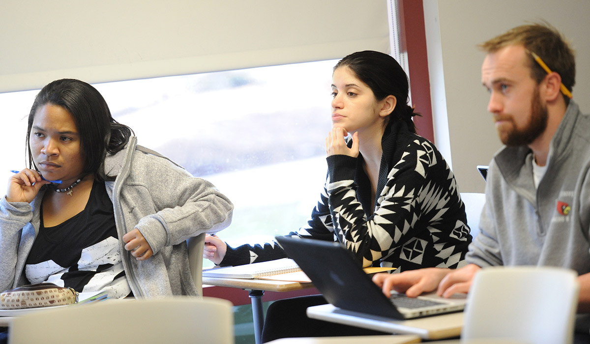 Students in classroom