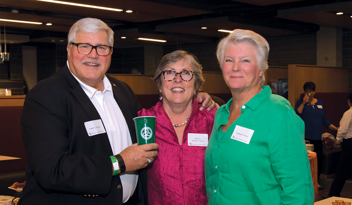 Left to right: Frank Persico, Patricia Murphy-Lynch, and Stephanice Persico.