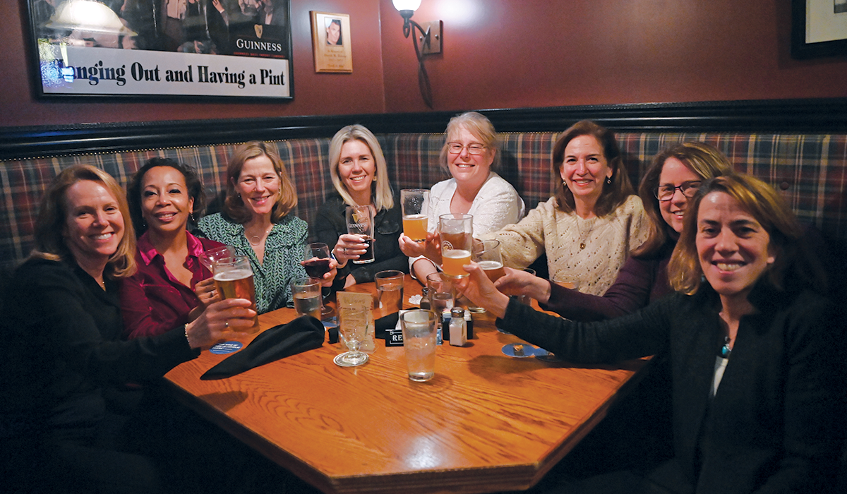 Girls Night Out classes from throughout the 1980s, at Irish Inn, Clen Echo, Maryland.