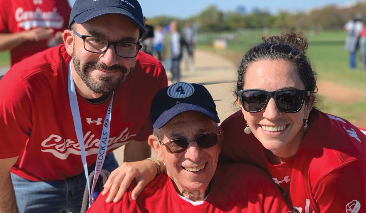 Matt Kurkjian and his children, Mike and Lane