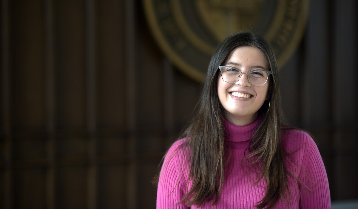 &#8220;I felt like this was a place where people wanted me to be,&#8221; said senior Grace Riordan, describing The Catholic University of America. The French and sociology double major from Myrtle Beach, South Carolina, immediately felt at home when she visited the University after being accepted into the Honors Program. &#8220;It felt like a place where I could really deepen relationships and get to know people, and I didn't feel like I was just another number,&#8221; she said.