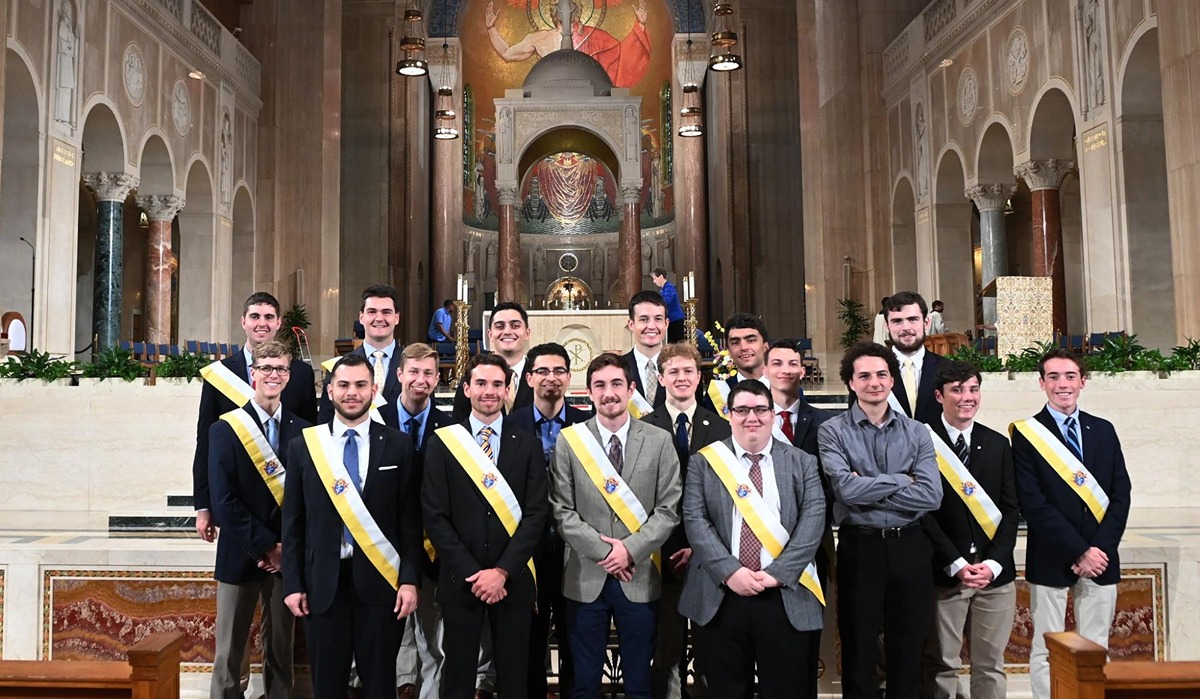 The Knights of Columbus Supreme Council has awarded The Catholic University of America&#8217;s Council 9542 chapter first place for Outstanding College Council for 2022-2023.