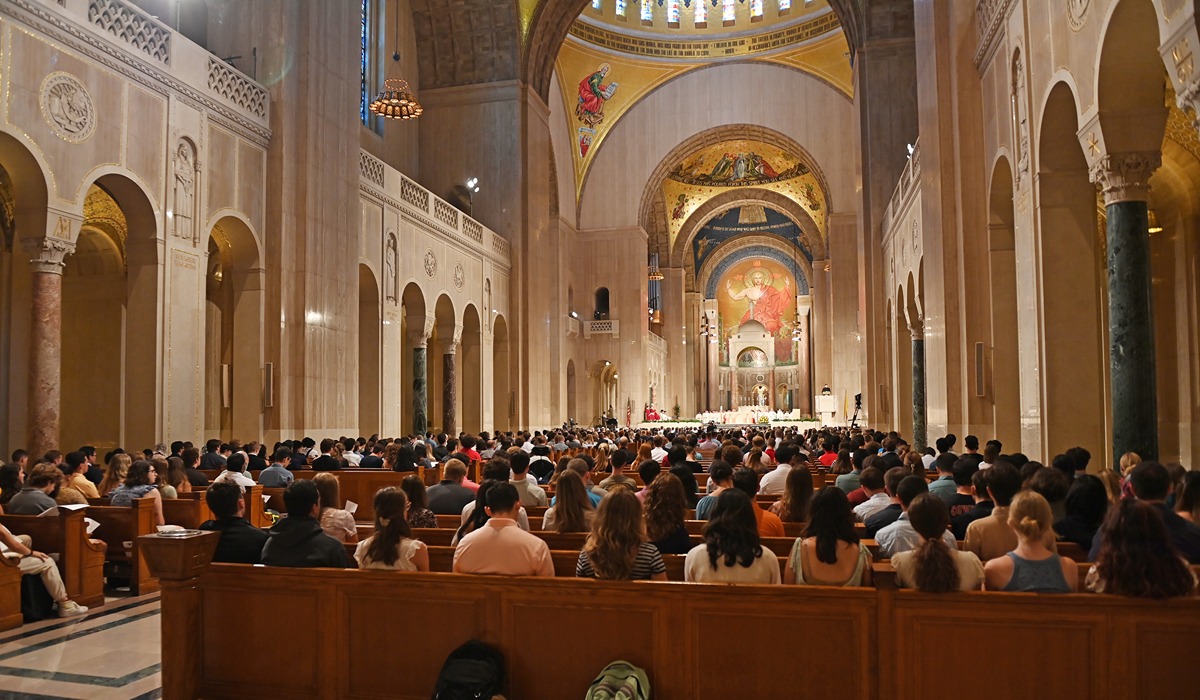 The&#160;significant liturgy brings together the University community of students, faculty, and staff to seek blessings and inspiration for the academic year ahead.&#160;