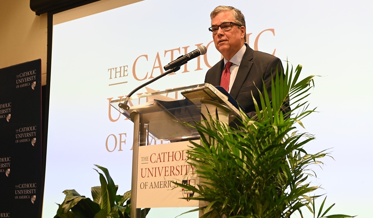 More than 175 Catholic school teachers, thought leaders, campus ministers, and innovators came to The Catholic University of America to collaborate on advancing the new evangelization through education.