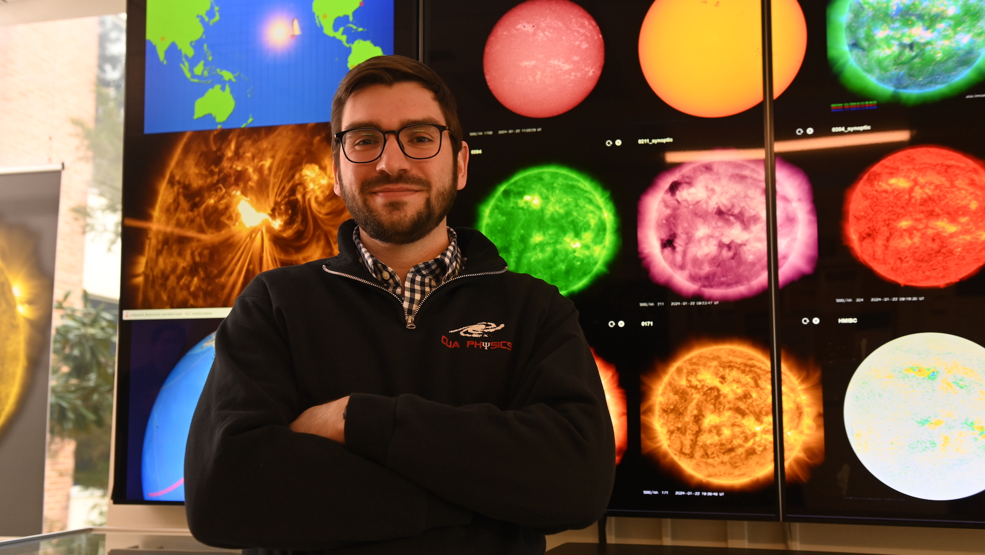 student at the NASA Goddard office