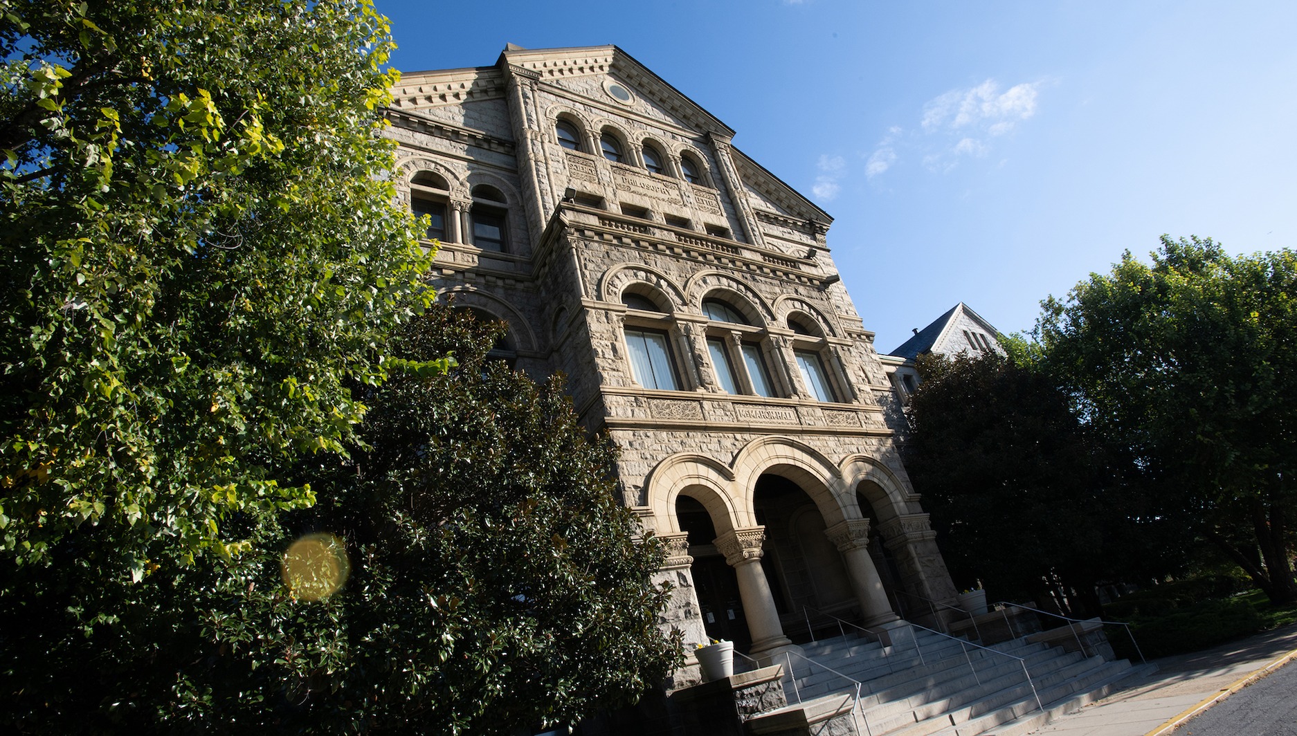 Exterior of McMahon Hall