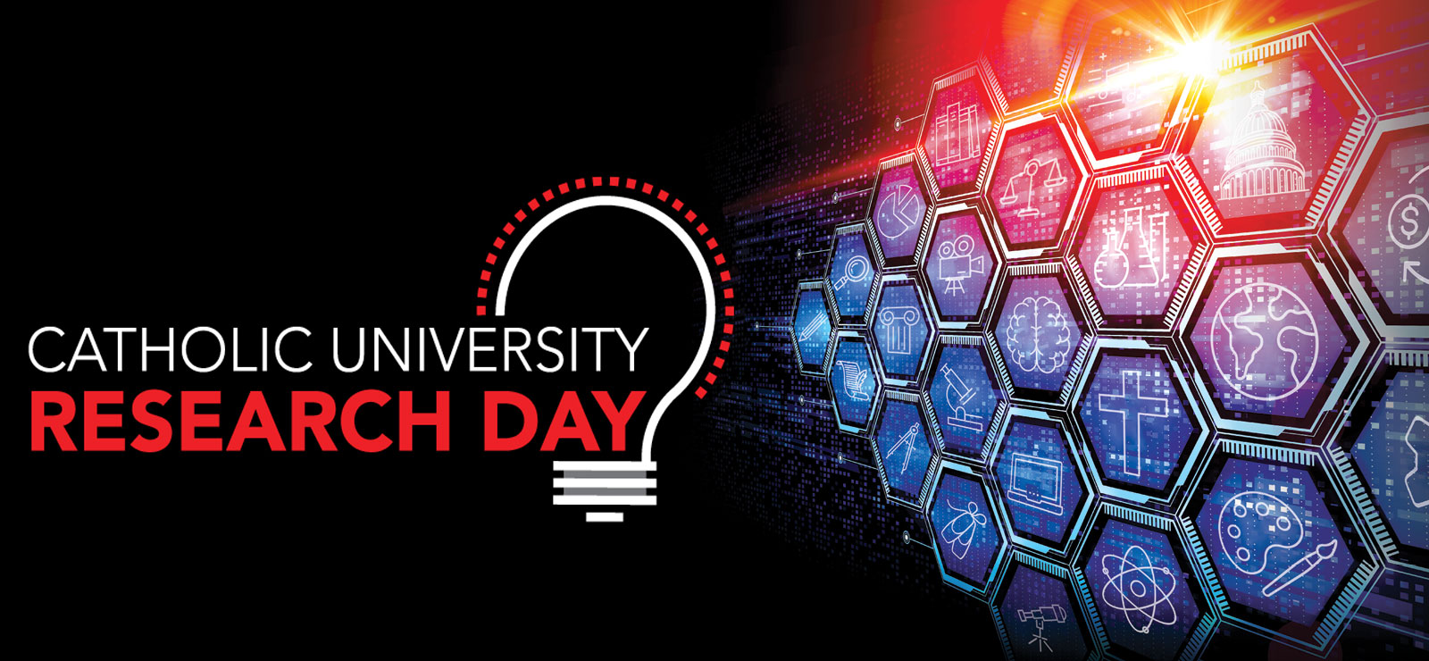 Research Day annual promo graphic.