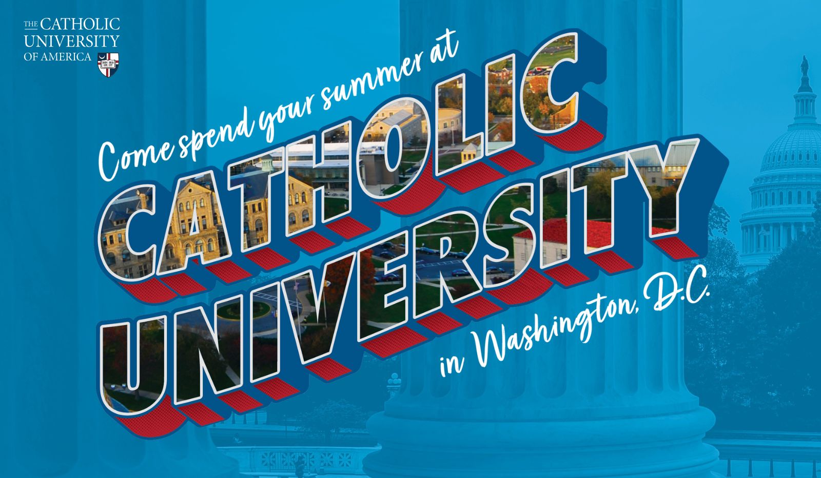 summer programs at CUA banner