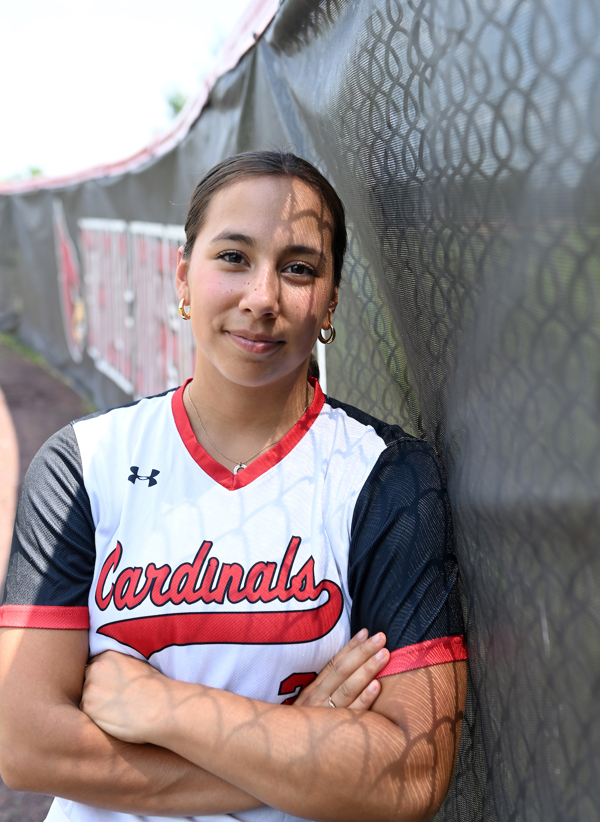 baseball player smiling at the camera