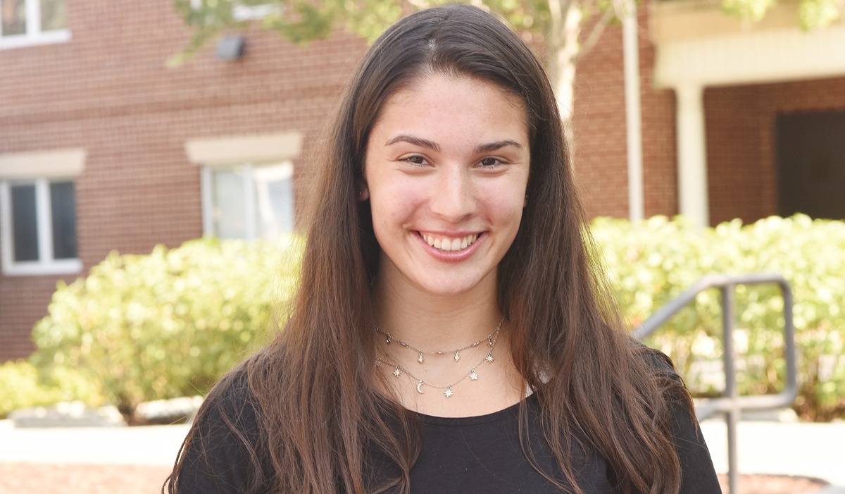 Rachel Bussanish smiling at the camera