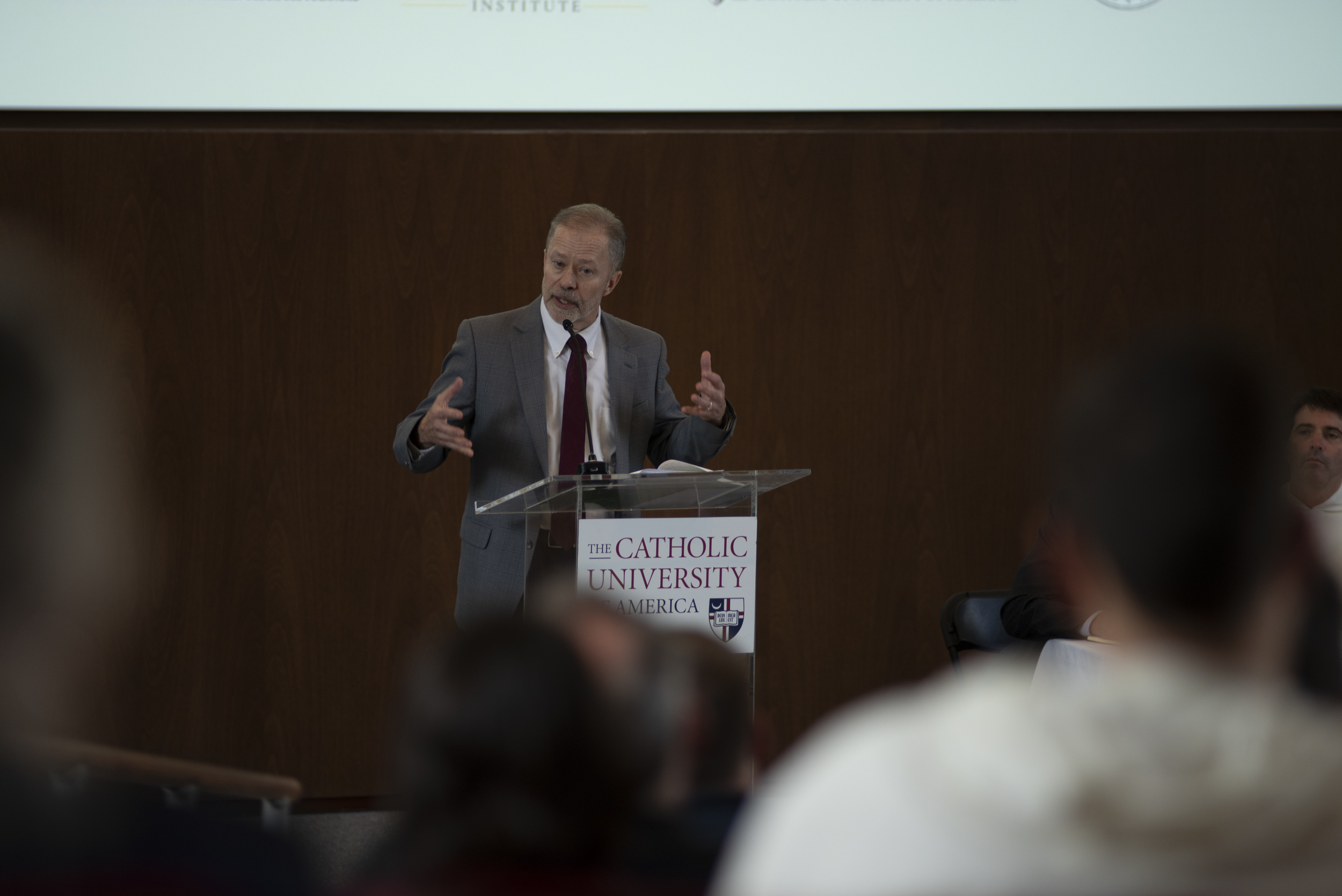 John Grabowski, Catholic University professor of moral theology and ethics, speaks about the baptismal vocation of the universal call to holiness 