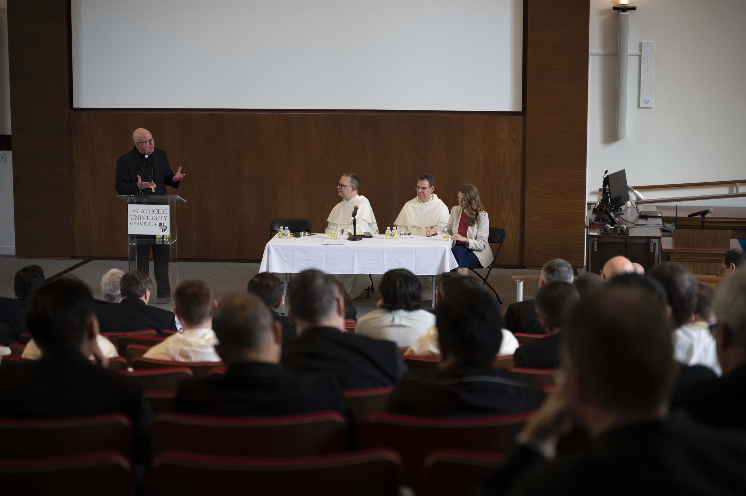 Bishop William Byrne of the Diocese of Springfield speaks on the role of fatherhood