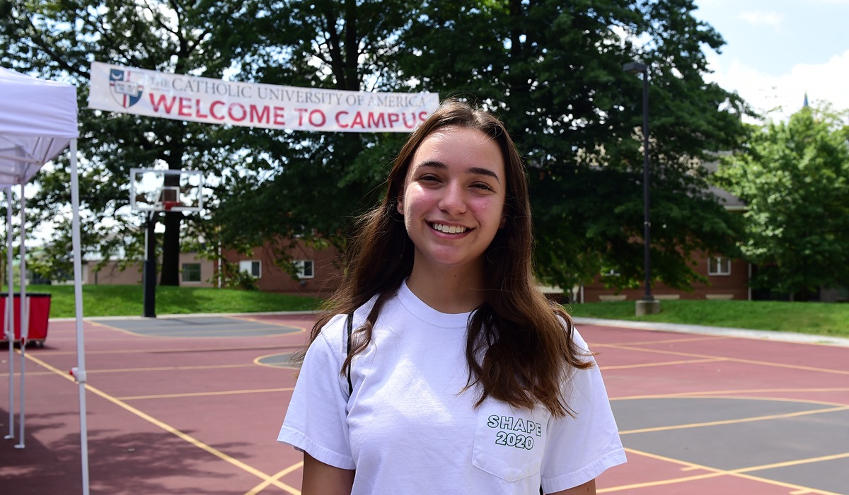 Mira Bisesi arrived on campus in 2020 hoping to truly connect with Washington, D.C. 