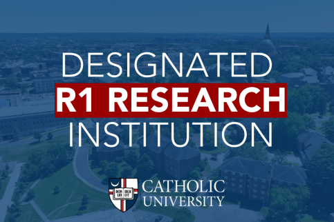 Graphic that reads "Designated R1 Research Institution"