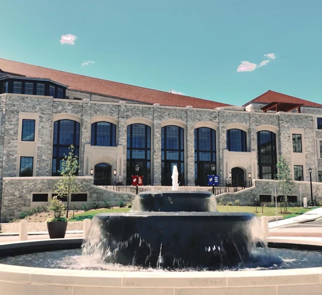 The new Conway School of Nursing building